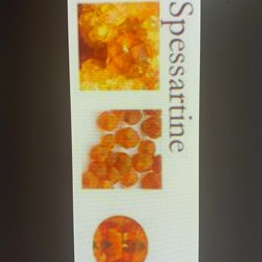 New delicate Orange Spessartine Cz’s Bracelet